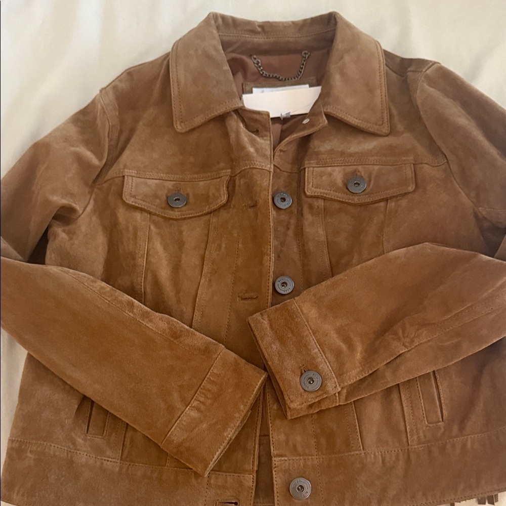 BCBGeneration SUEDE FRINGED  Jacket - Picture 5 of 10